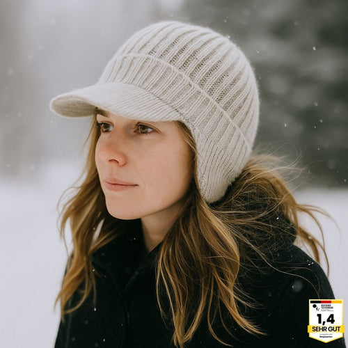 Ręcznie Dziane Przez 70-Letnią Babcię 🎁 Czapka Polarva zapewniająca całodzienny komfort i ciepło🔥 Unisex, -50% na drugi produkt!