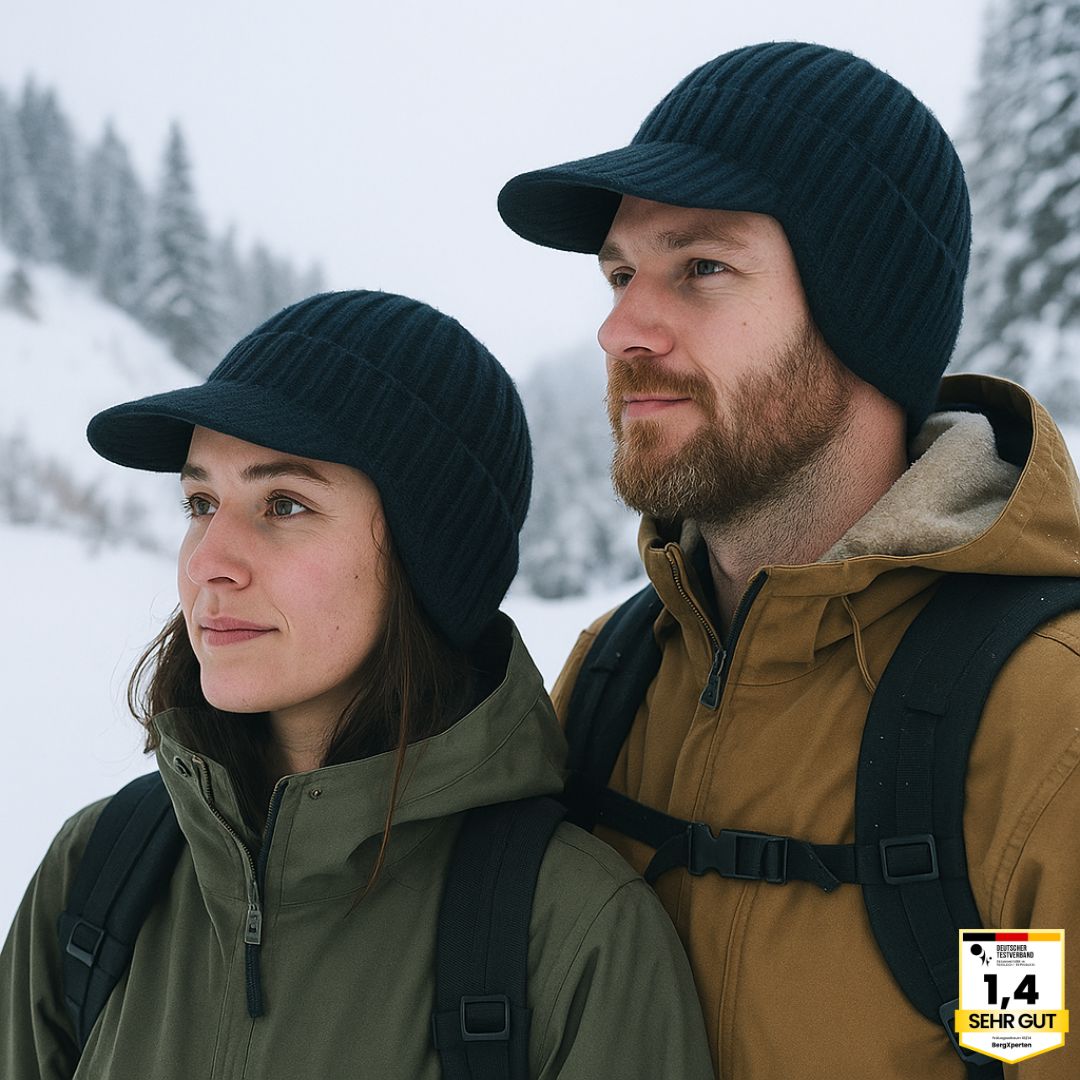 Ręcznie Dziane Przez 70-Letnią Babcię 🎁 Czapka Polarva zapewniająca całodzienny komfort i ciepło🔥 Unisex, -50% na drugi produkt!