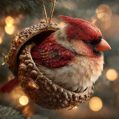 🎁❤️Leśne zwierzątka – ozdoby z żołędzi na przytulne leśne Święta