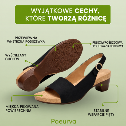 Poeurva wygodne sandały z antypoślizgową podeszwą – maksymalny komfort · oryginalny model