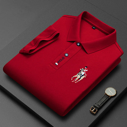 Męska wygodna i elegancka koszulka polo 2026 – oddychająca, nie uciska, idealna do codziennego noszenia i ruchu dla starszych mężczyzn!