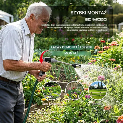 Poeurva Wysokociśnieniowa dysza wodna – zamień każdy wąż w potężną myjkę ciśnieniową