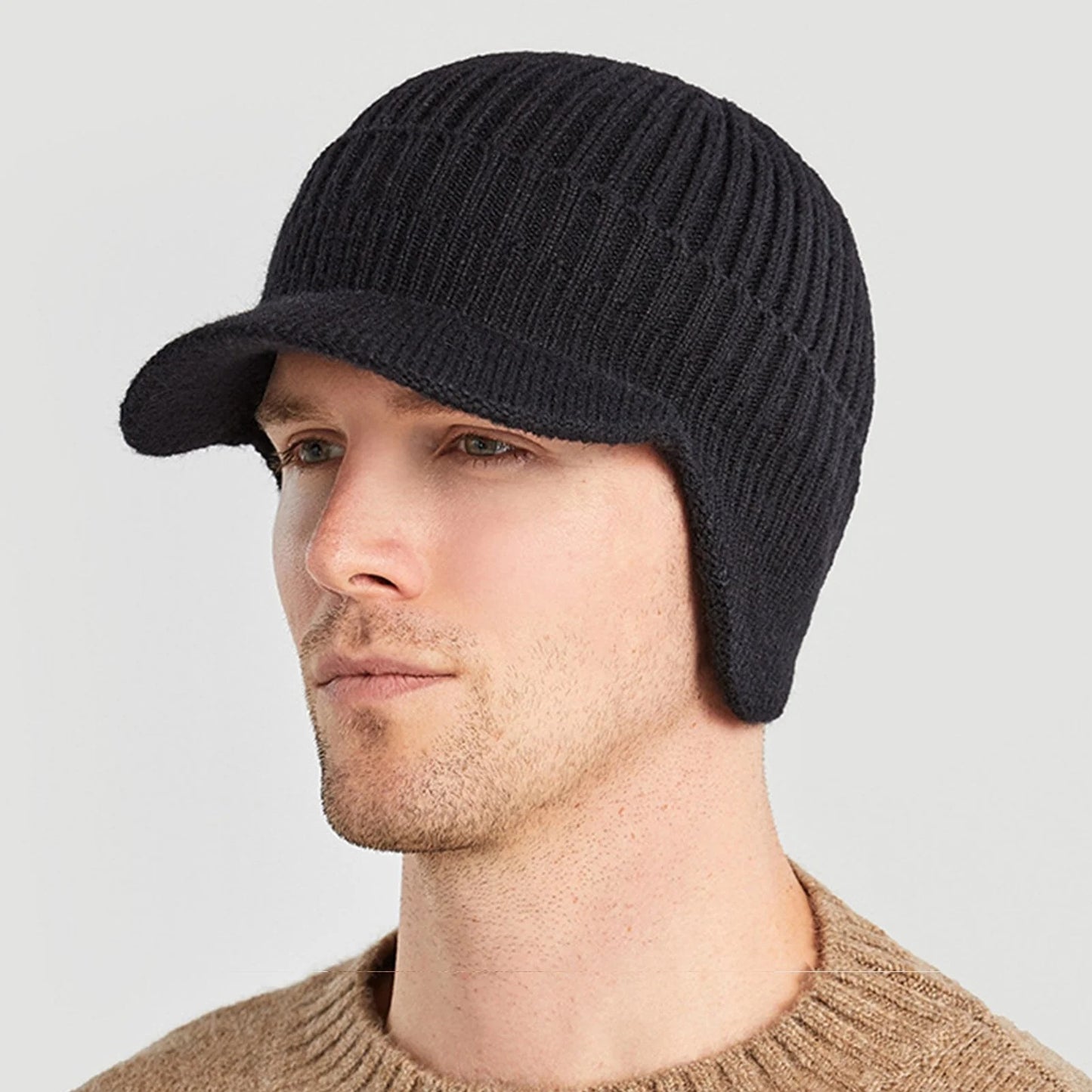 Ręcznie Dziane Przez 70-Letnią Babcię 🎁 Czapka Polarva zapewniająca całodzienny komfort i ciepło🔥 Unisex, -50% na drugi produkt!