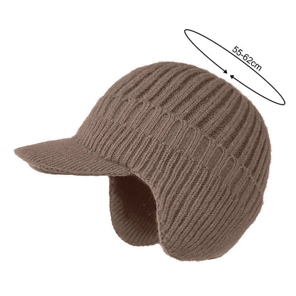 Ręcznie Dziane Przez 70-Letnią Babcię 🎁 Czapka Polarva zapewniająca całodzienny komfort i ciepło🔥 Unisex, -50% na drugi produkt!