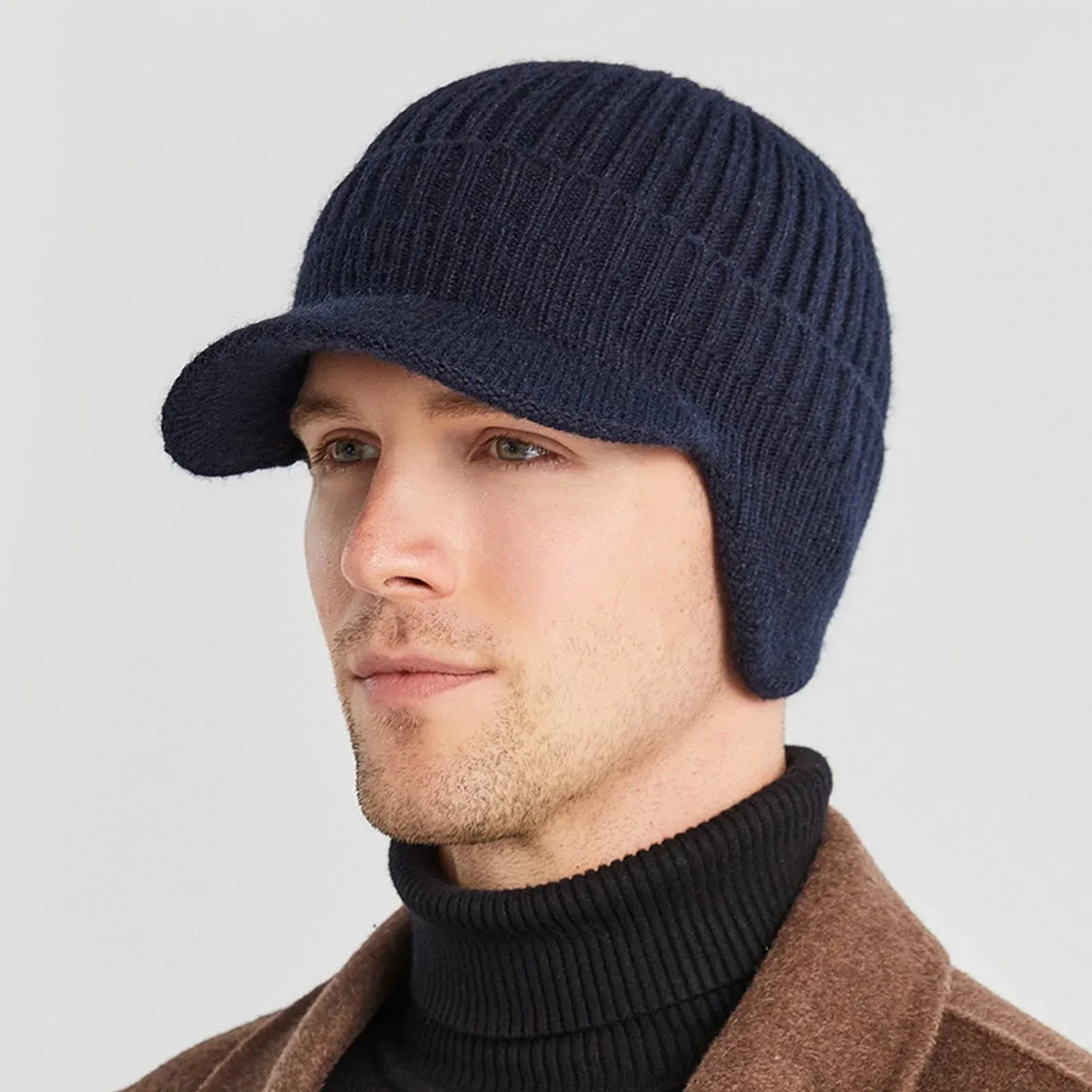 Ręcznie Dziane Przez 70-Letnią Babcię 🎁 Czapka Polarva zapewniająca całodzienny komfort i ciepło🔥 Unisex, -50% na drugi produkt!