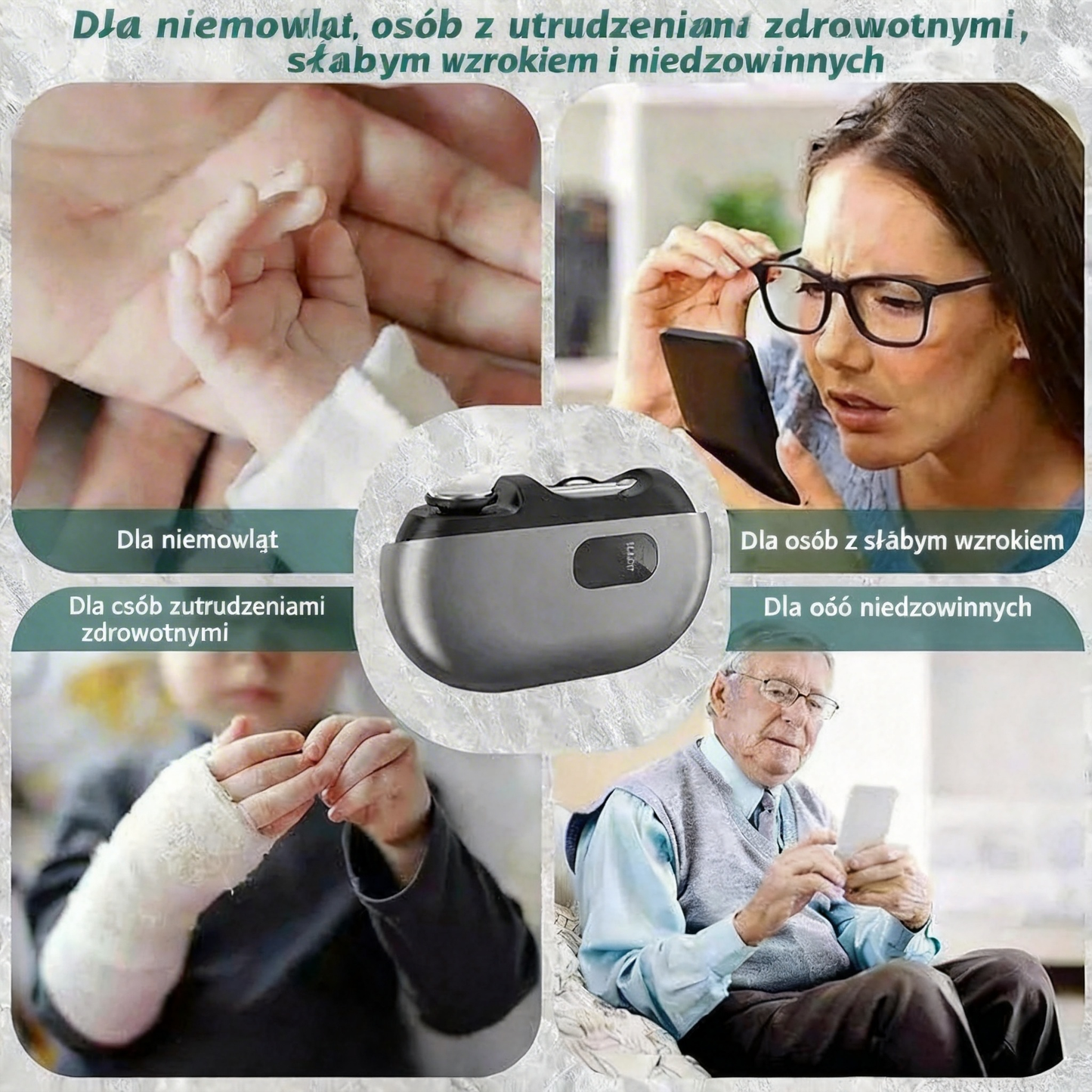 Inteligentne cążki do paznokci inspirowane podologią – bezpieczne i łatwe przycinanie grubych, twardych i wrażliwych paznokci