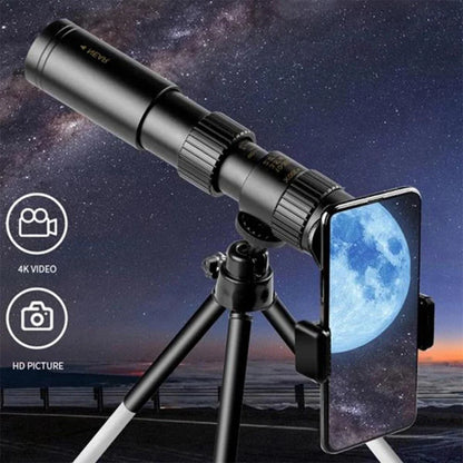 10–300× Zoom HD przenośny, wysokowydajny teleskop do obserwacji na duże odległości, specjalnie zaprojektowany do oglądania ciał niebieskich i gwiazdozbiorów